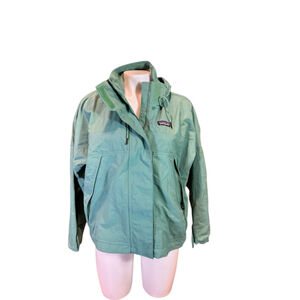 Women's Patagonia Green Hooded Jacket l